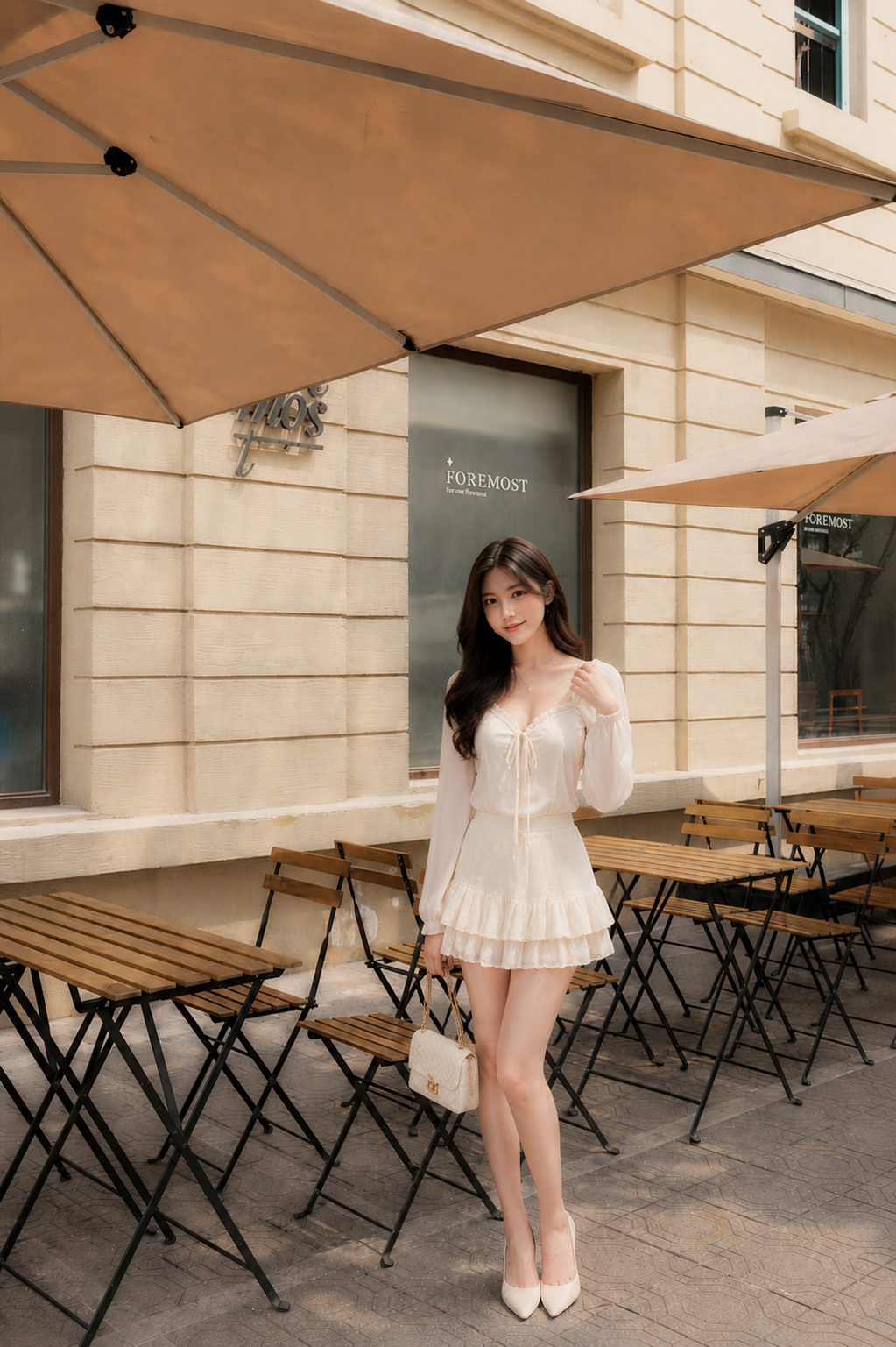 미딩카페 밖 사람 케이인폭스